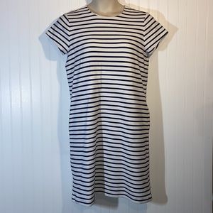 LRL white dress blue stripes nautical Vibe